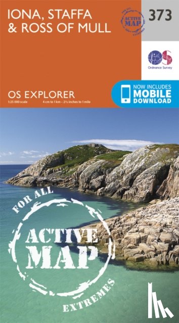 Ordnance Survey - Iona, Staffa and Ross of Mull