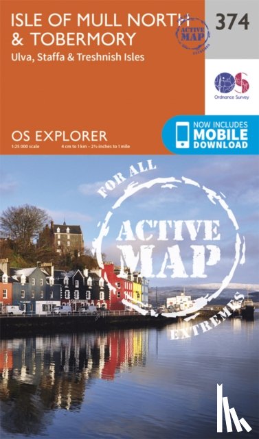 Ordnance Survey - Isle of Mull North and Tobermory
