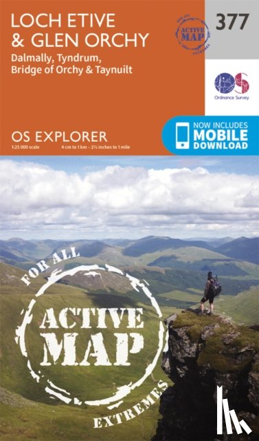 Ordnance Survey - Loch Etive and Glen Orchy