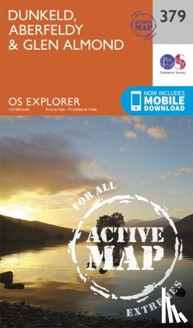 Ordnance Survey - Dunkeld, Aberfeldy and Glen Almond