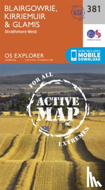 Ordnance Survey - Blairgowrie, Kirriemuir and Glamis