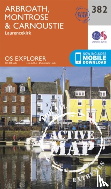 Ordnance Survey - Arbroath, Montrose and Carnoustie
