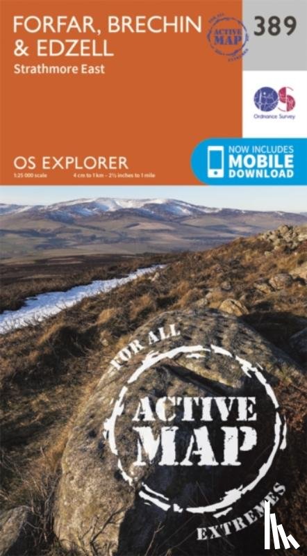 Ordnance Survey - Forfar, Brechin and Edzell