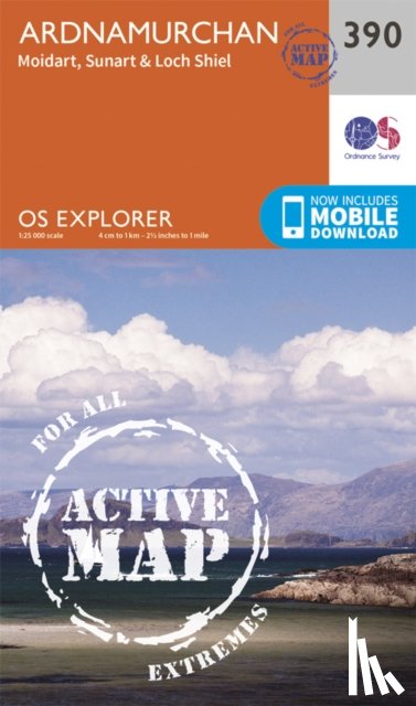 Ordnance Survey - Ardnamurchan, Moidart, Sunart and Loch Shiel
