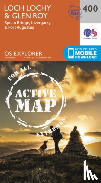 Ordnance Survey - Loch Lochy and Glen Roy - Spean Bridge, Invergarry and Fort Augustus