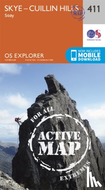 Ordnance Survey - Skye - Cuillin Hills - Soay