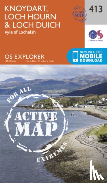Ordnance Survey - Knoydart, Loch Hourn and Loch Duich