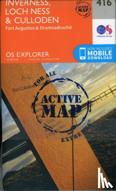 Ordnance Survey - Inverness, Loch Ness and Culloden