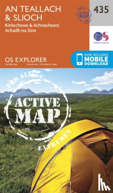 Ordnance Survey - An Teallach and Slioch