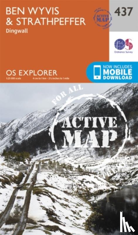 Ordnance Survey - Ben Wyvis and Strathpeffer