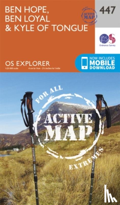 Ordnance Survey - Ben Hope, Ben Loyal and Kyle of Tongue
