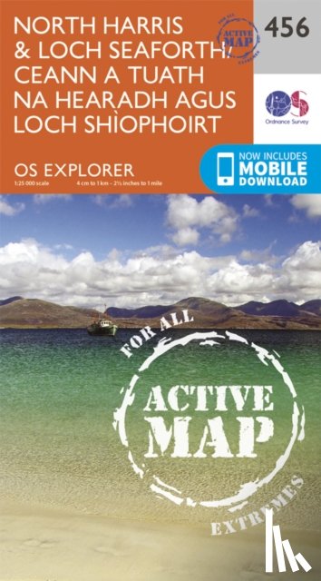 Ordnance Survey - North Harris and Loch Seaforth/Ceann a Tuath Na Hearadh Agus Loch Shiphoirt