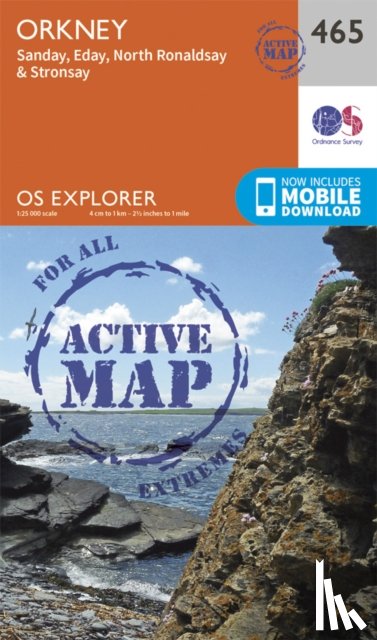 Ordnance Survey - Orkney - Sanday, Eday, North Ronaldsay and Stronsay