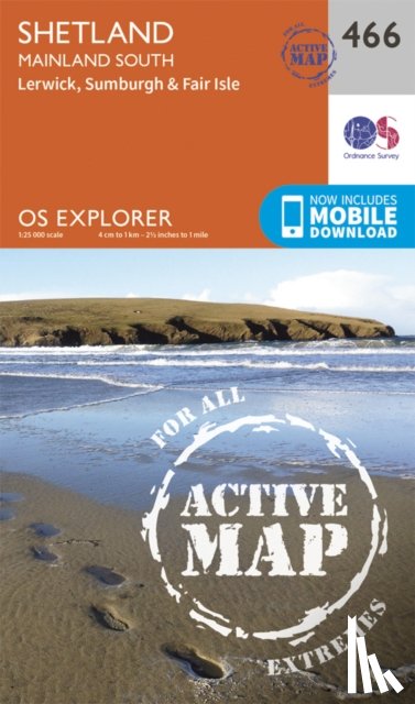 Ordnance Survey - Shetland - Mainland South