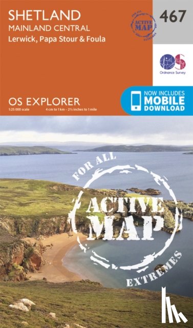 Ordnance Survey - Shetland - Mainland Central
