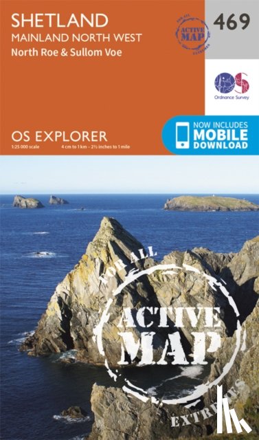 Ordnance Survey - Shetland - Mainland North West