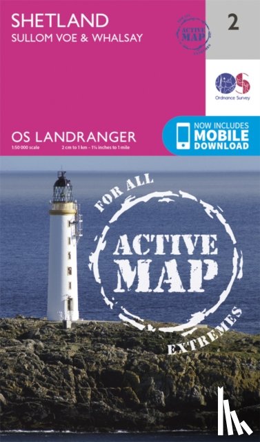 Ordnance Survey - Shetland - Sullom Voe & Whalsay
