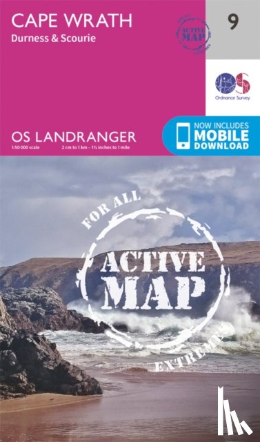 Ordnance Survey - Cape Wrath, Durness & Scourie