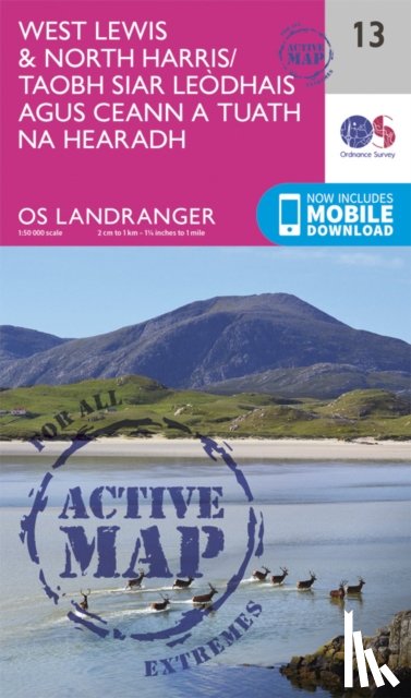 Ordnance Survey - West Lewis & North Harris