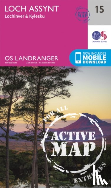 Ordnance Survey - Loch Assynt, Lochinver & Kylesku
