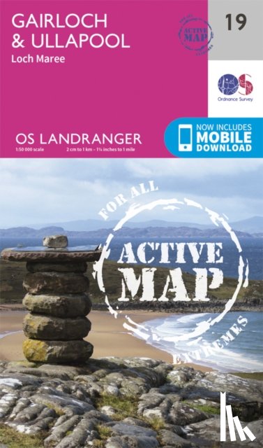 Ordnance Survey - Gairloch & Ullapool, Loch Maree
