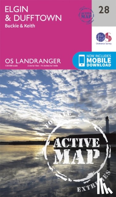 Ordnance Survey - Elgin, Dufftown, Buckie & Keith
