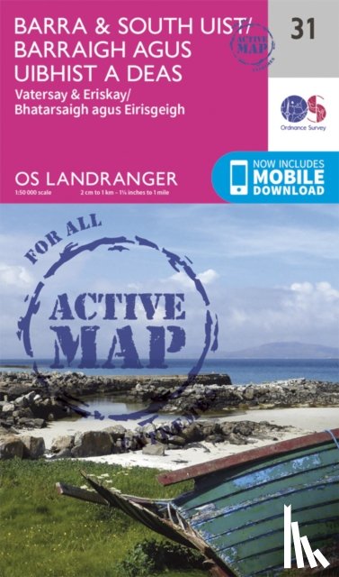 Ordnance Survey - Barra & South Uist, Vatersay & Eriskay