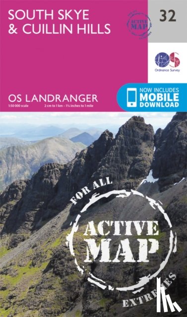 Ordnance Survey - South Skye & Cuillin Hills