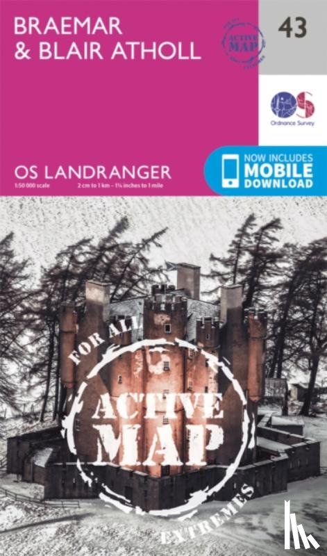 Ordnance Survey - Braemar & Blair Atholl