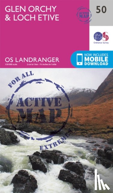 Ordnance Survey - Glen Orchy & Loch Etive