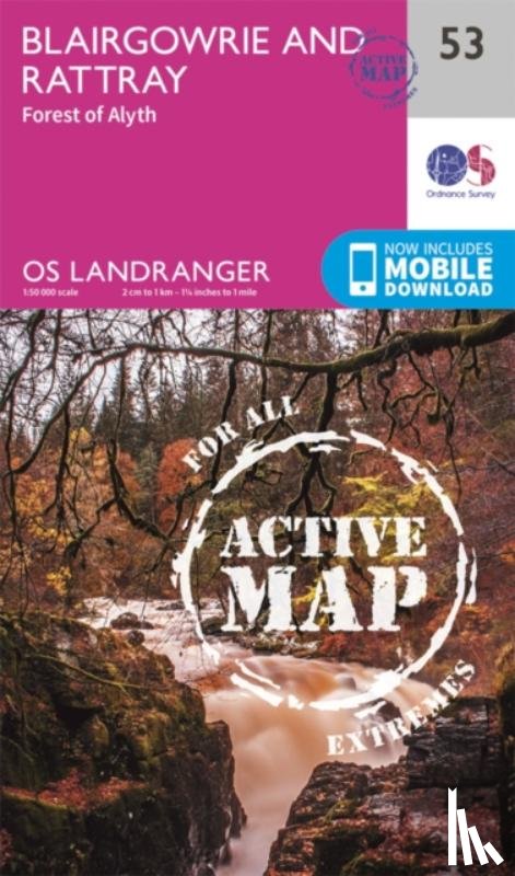 Ordnance Survey - Blairgowrie & Forest of Alyth