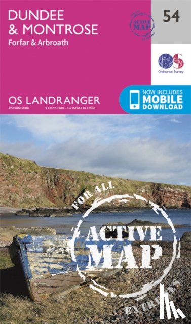 Ordnance Survey - Dundee & Montrose, Forfar & Arbroath