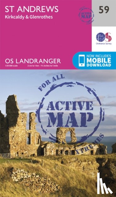 Ordnance Survey - St Andrews, Kirkcaldy & Glenrothes