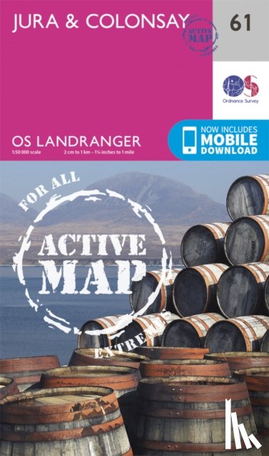 Ordnance Survey - Jura & Colonsay