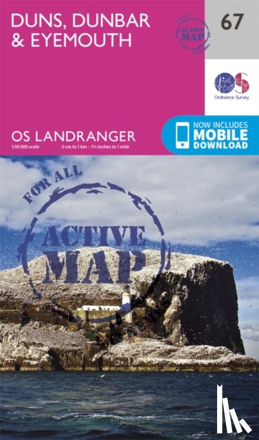 Ordnance Survey - Duns, Dunbar & Eyemouth