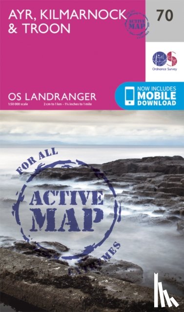 Ordnance Survey - Ayr, Kilmarnock & Troon