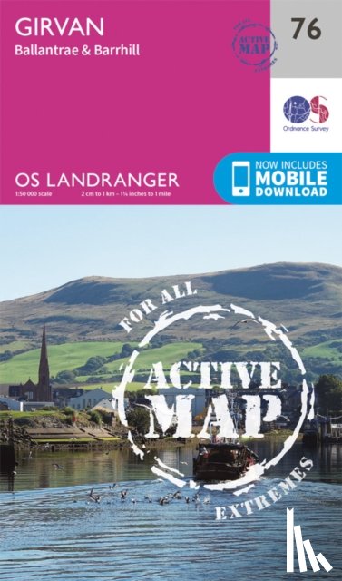 Ordnance Survey - Girvan, Ballantrae & Barrhill