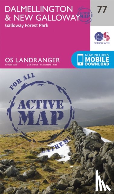 Ordnance Survey - Dalmellington & New Galloway, Galloway Forest Park
