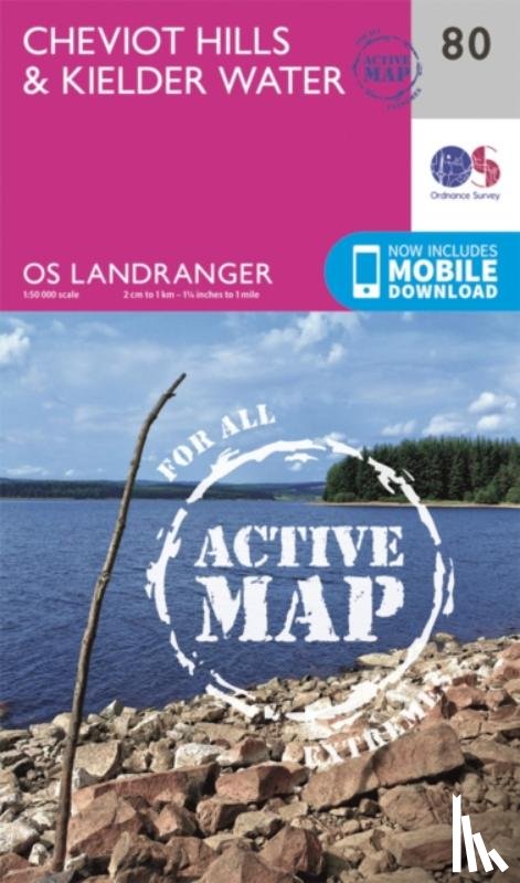 Ordnance Survey - Cheviot Hills & Kielder Water