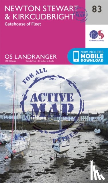 Ordnance Survey - Newton Stewart & Kirkcudbright, Gatehouse of Fleet