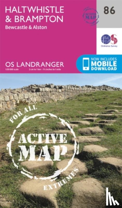 Ordnance Survey - Haltwhistle & Brampton, Bewcastle & Alston