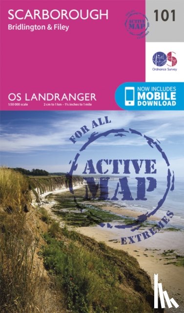 Ordnance Survey - Scarborough, Bridlington & Filey