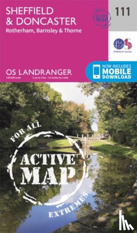 Ordnance Survey - Sheffield & Doncaster, Rotherham, Barnsley & Thorne