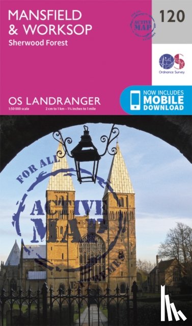 Ordnance Survey - Mansfield & Worksop, Sherwood Forest