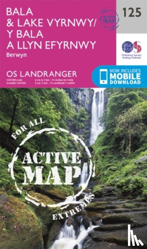 Ordnance Survey - Bala & Lake Vyrnwy, Berwyn