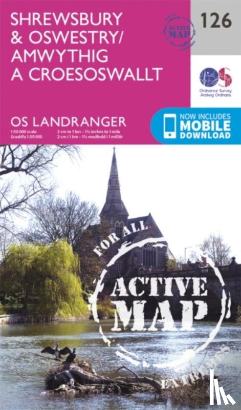 Ordnance Survey - Shrewsbury & Oswestry