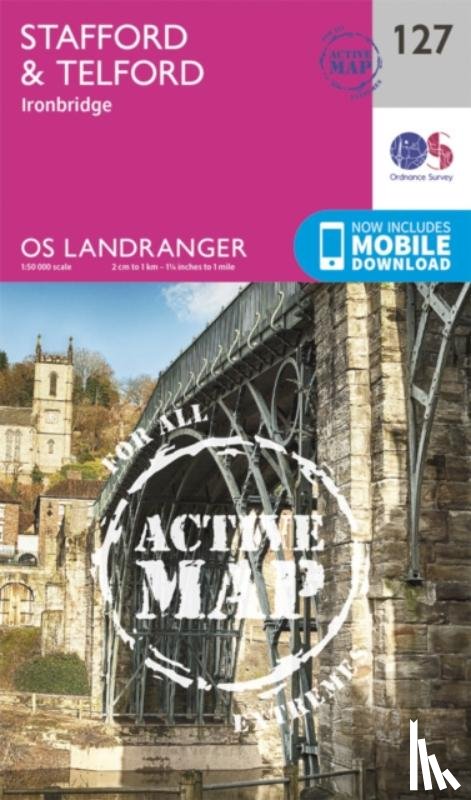 Ordnance Survey - Stafford & Telford, Ironbridge
