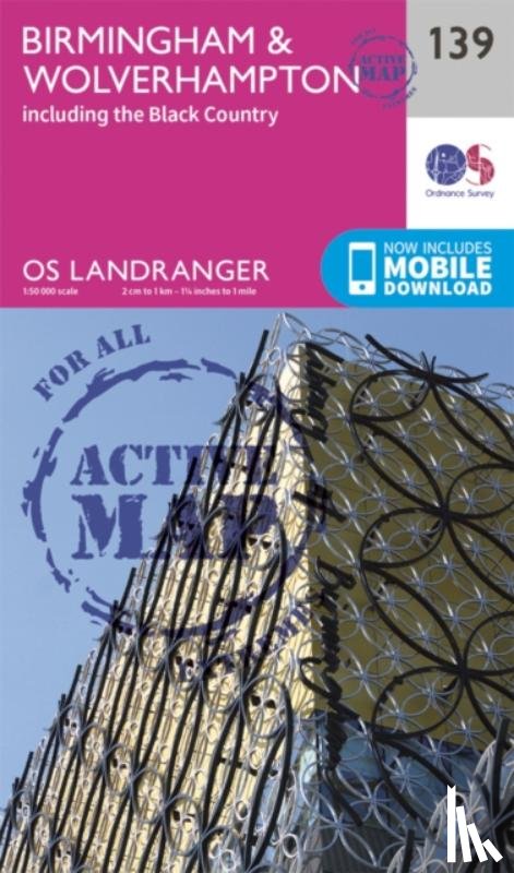 Ordnance Survey - Birmingham & Wolverhampton