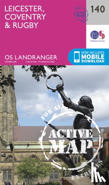 Ordnance Survey - Leicester, Coventry & Rugby