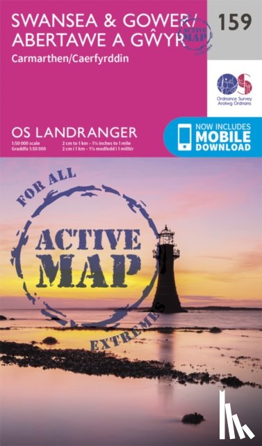 Ordnance Survey - Swansea & Gower, Carmarthen